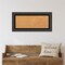 Cork Board, Tuxedo Black Frame - Bulletin Board, Organization Board, Pin Board